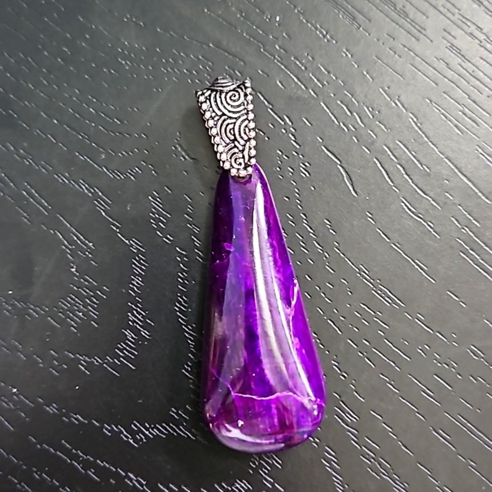 Purple  necklace